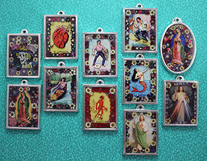 01-IM Imagen Guadalupe Mini Pewter