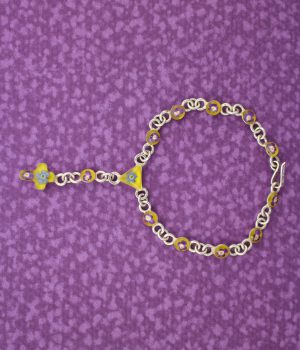 20-B Pulsera Rosario de Alpaca
