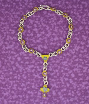 20-B Pulsera Rosario de Alpaca