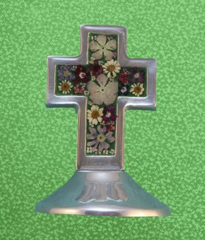 07-C Cruz de Pie Pewter